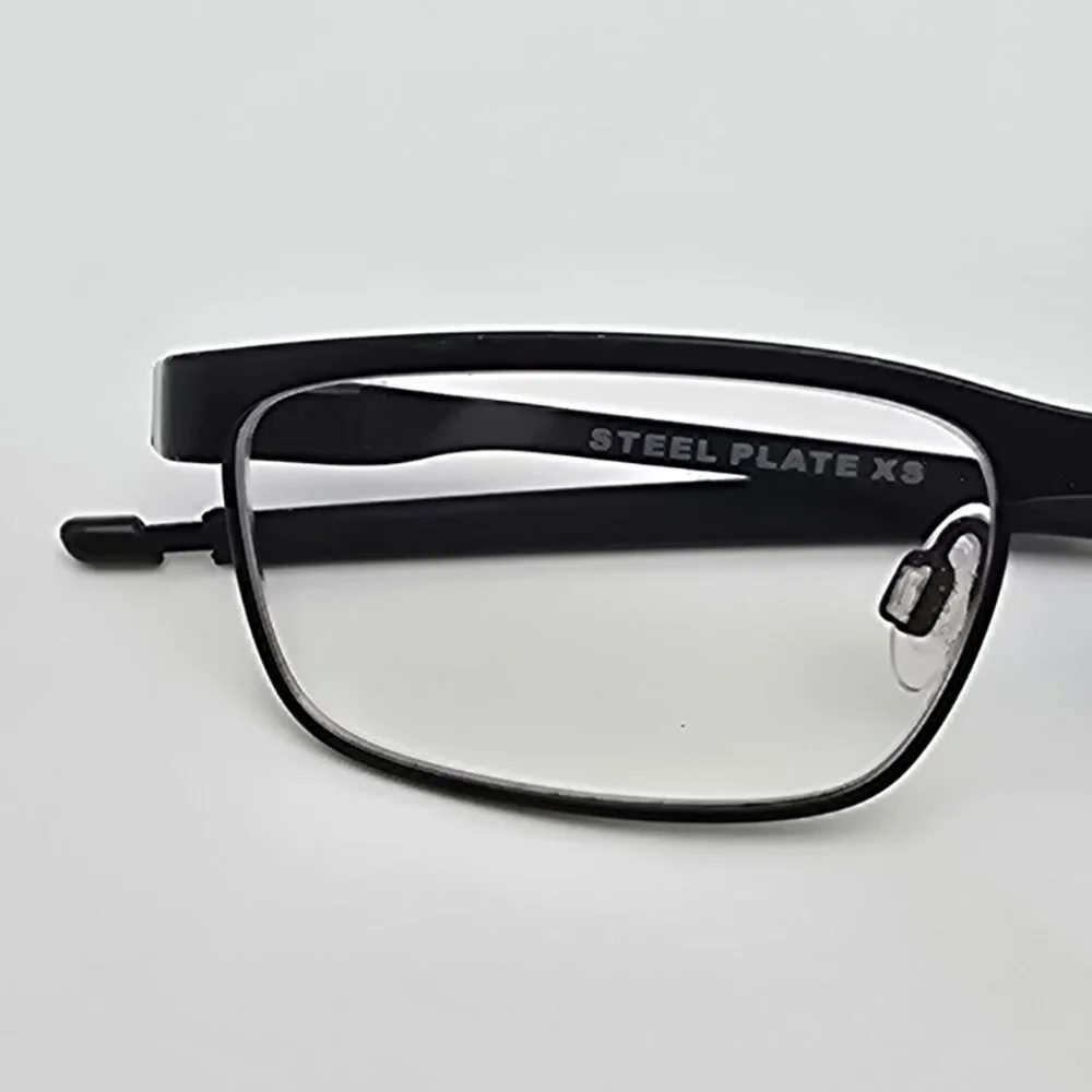 Oakley OY3002-0148 Steel Plate XS Satin Black Kids Eyeglasses Frame w/ Case 48mm